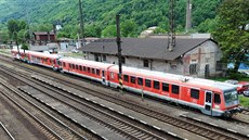 Dieslová jednotka, kterou od Deutsche Bahn koupila GW Train Regio.