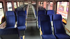 Dieslová jednotka, kterou od Deutsche Bahn koupila GW Train Regio.