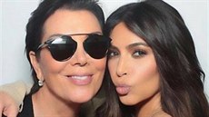 Kris Jennerová a její dcera Kim Kardashianová