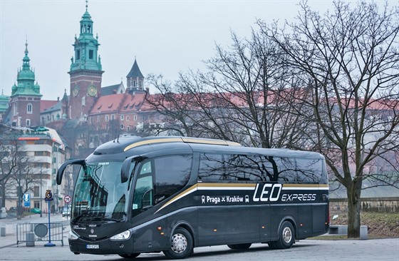 Autobus Leo Express.