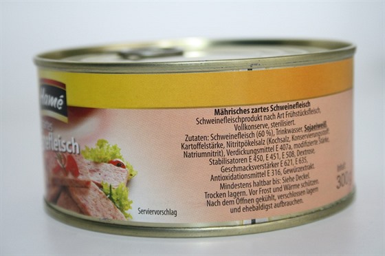 Rakouské Moravské jemné vepřové maso obsahuje jen 60 procent masa, vyplývá z...