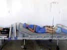 Thotné eny ekají na porod v nemocnici ve venezuelském mst Maracaibo. (19....