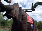 Do pelhimského muzea rekord pivezli proutného mamuta