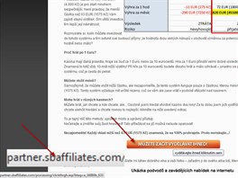 Podvodn strnky vs nepodj pmo o penze, systm szen vm daj...