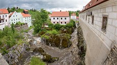 Rozvodnná Polenice v eském Krumlov (31. kvtna 2016)