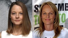 Jodie Fosterová a Helen Huntová