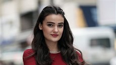 Bývalá turecká Miss Merve Buyuksaracová (Istanbul, 26. února 2015)