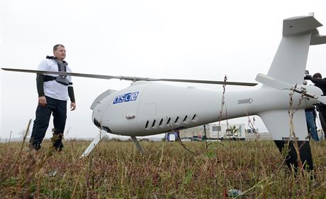 Bezpilotní letoun OBSE na Ukrajin