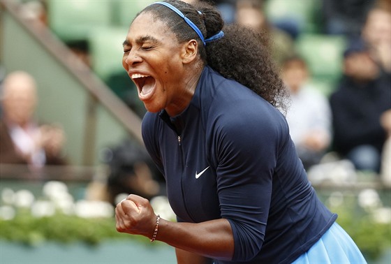 POSTUP, JO! Americká tenistka Serena Williamsová ukazuje, jak si lze uít...