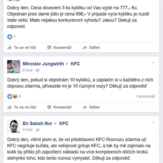 KFC rozvoz „zdarma“ nezvládl svůj start - iDNES.cz
