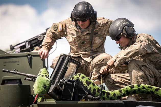 Americké jednotky na cvi�ení �Anakonda 16" v Polsku