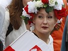 Tisíce lidí v Polsku slavily v sobotu výroí prvních ásten svobodných voleb...