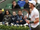 YES! Britsk tenista Andy Murray se raduje v semifinle Roland Garros.