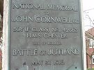 Pamtní deska na památku Johna Jacka Cornwella