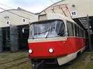 Legendární tramvaj K2 po rekonstrukci