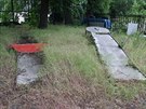 N�kdej�í minigolfové h�i�t� na D�tském ostrov�. (6.6.2016)