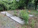 N�kdej�í minigolfové h�i�t� na D�tském ostrov�. (6.6.2016)