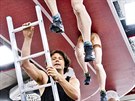 David erný pro olympiádu v Riu vytvoil instalaci Zátopkovy nohy