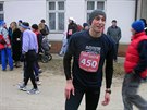 Michal Kumstát: momentka z cíle jednoho ze závod brnnského beckého poháru