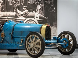 Bugatti Type 35 - výstava Tazio Nuvolari v Národním technickém muzeu