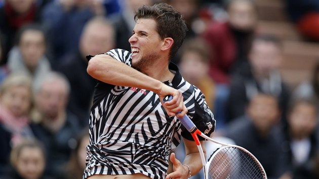 Rakousk mladk Dominic Thiem el v semifinle Roland Garros svtov jednice.