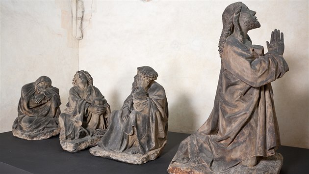 Jedním z lákadel expozice slavícího olomouckého Arcidiecézního muzea je i sousoší Kristus na hoře Olivetské ze 30. let 15. století.
