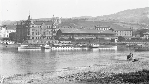 st nad Labem kolem roku 1910.