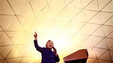 Hillary Clintonová bhem pedvolební kampan. (1. 6. 2016)