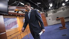 Pedseda Snmovny reprezentant Paul Ryan. (26. 5. 2016)