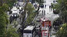 Útok na policejní autobus v Istanbulu (7. erven 2016)