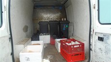 Státní veterinární správa zadr�ela 170 kila zapáchajícího masa (1.6.2016).