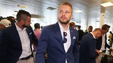 �eský reprezentant Michal Kadlec p�ed odletem na Euro.