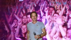 Pavol Habera na koncertu z Team 33 Tour (O2 arena, Praha, 1. �ervna 2016)