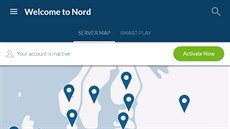 Aplikace NordVPN vám dá na výbr, ze které zem získáte internetovou identitu.