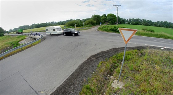 Kiovatka u piek na Hranicku je podle starosty po oprav mostku nebezpená....