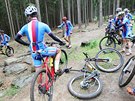 Píprava eských biker pod vedením trenéra Viktora Zapletala.