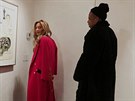 Zpvaka Beyoncé (na snímku s manelem Jay-Z) v kabátu znaky Enfants Riches...