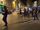 Policejní hlídky v Marseille, kde se den ped zahájením fotbalového Eura...