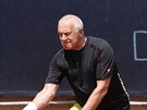 P�ed oficiální oslavou svých 75. narozenin si exprezident Václav Klaus zahrál...