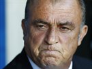 Turecký trenér Fatih Terim nemohl být s výkonem svých svenc proti panlsku...