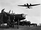 Wellingtony 300. polské bombardovací perut RAF, stejné stroje pouívali i...