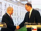 Izraelský premiér Netanjahu je v Praze potetí za posledních dvanáct msíc....