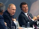 Putin v Petrohrad chlácholil Západ, EU prodlouila sankce