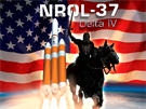 Logo mise rakety Delta IV Heavy s druicí NROL-37.