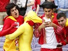 panltí fanouci na stadionu v Toulouse ped zápasem mistrovství Evropy proti...