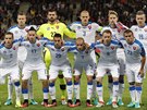 Slovenská sestava pro utkání mistrovství Evropy proti Rusku.