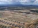 Odkladit letoun - letecká základna  Davis-Monthan  v Arizon