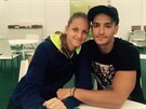 Karolína Plíková a Michal Hrdlika (14. ervna 2016)