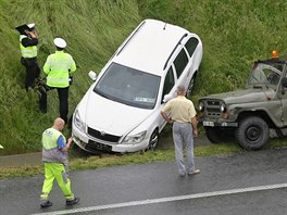 Nehoda na dlnici D5 - Letkov u Plzn (15. 6. 2016)