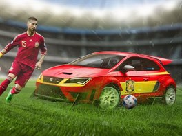 Fotbalové automobily tým Euro 2016